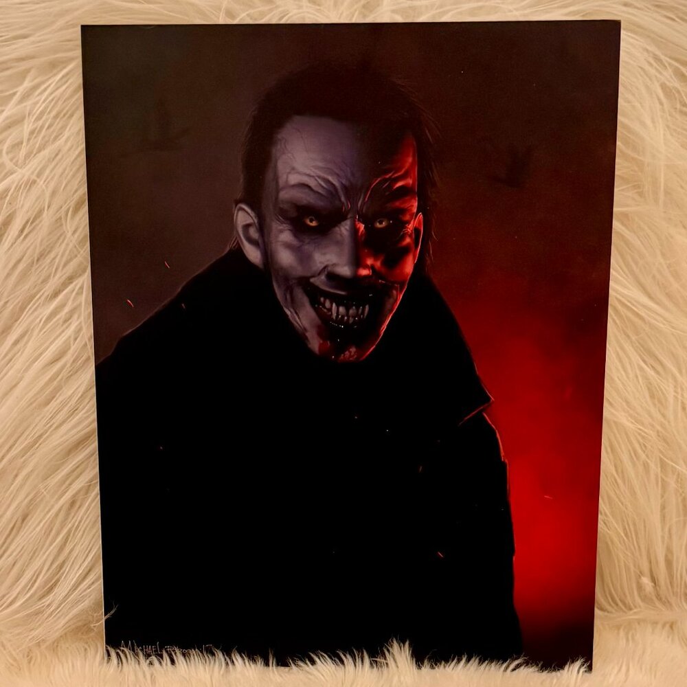 ART print RARE Vampire by Michael Broom 8"x10"